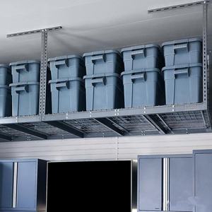 Soluciones de Almacenamiento para Techos Metálicos de <span class=keywords><strong>Garaje</strong></span> Topeasy, Estante de Almacenamiento Ajustable para <span class=keywords><strong>Techo</strong></span> - Product Image 2