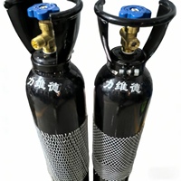 Cilindro de Nitrógeno Industrial de Alta Presión de 8L, Sin Costuras, Ideal para Almacenar Gas Nitrógeno al 99.5% (Gran Venta)