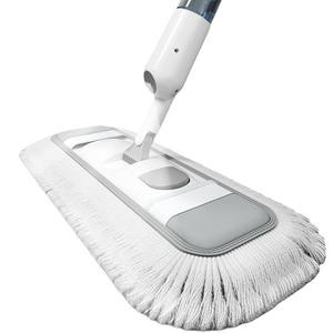 Vente en gros <span class=keywords><strong>Grande</strong></span> vadrouille plate à double usage Nettoyage humide et sec <span class=keywords><strong>pour</strong></span> usage domestique et industriel vadrouille à poussière avec manche paresseux <span class=keywords><strong>pour</strong></span> usage domestique - Product Image 4