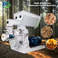 Ligne de production automatique de granulés de bois à matrice annulaire 2-10 TPH – Équipement de pelletisation de biomasse