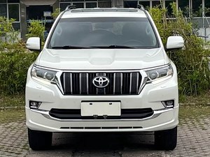 SUV familial d'occasion à essence Toyota Pardo 2019 2020 <span class=keywords><strong>2021</strong></span> automatique avec volant à gauche et intérieur sombre - Product Image 2