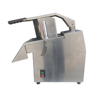 Volledig automatische multifunctionele fruit- en groentesnijder; RVS-voedselverwerkingsmachine met snij- en raspenfuncties