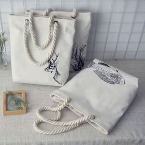 Design Custom logo <b>Printing</b> Recyclable Environmentally Friendly Flat Cotton Canvas Shopping Tote Bag - Product Image 2