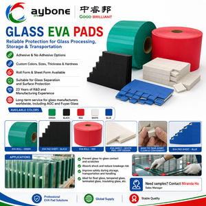 Coussinets <span class=keywords><strong>en</strong></span> mousse EVA personnalisés pour la protection des fenêtres <span class=keywords><strong>en</strong></span> verre, option de fixation adhésive, plusieurs tailles et épaisseurs, impression de logo personnalisée - Product Image 1