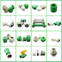 Raccord de tuyau PPR Sch160, double raccord en T femelle, raccord en T réducteur, adaptateur mâle-femelle, adaptateur d'union, clip en plastique, coude à 90 degrés