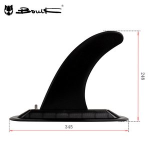 Ailerons de planche de surf BouLK, grande taille, détachables, type à broches, ensemble d'aileron fendu pour le surf - Product Image 2