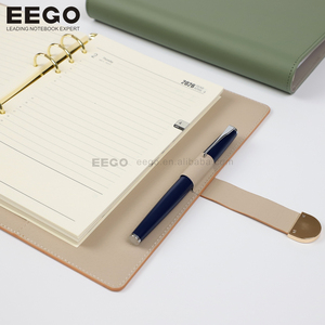 6 lỗ Refill Com caneta tùy chỉnh A5 kế hoạch Vòng chất kết dính chương trình nghị sự personalizada Logo rời lá Nhật ký của 2026 xoắn ốc máy tính xách tay - Product Image 6