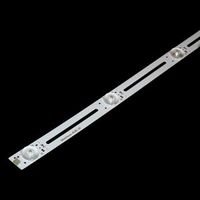 Module LED linéaire rigide pour rétroéclairage TV 32 pouces 5W, bande lumineuse en aluminium PCB, indice de protection IP20, lumière blanche 5000K, Ra80 CRI, DC6V