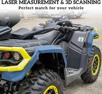 Çamurluk genişletici çamur Flaps çamurluklar Can-Am Outlander 500 570 650 800R 850 1000 Max 2013-2021 aksesuarları