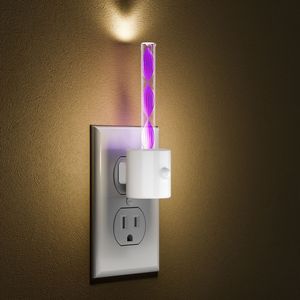 ไฟกลางคืน LED เซ็นเซอร์ตรวจจับความเคลื่อนไหวแบบเสียบปลั๊ก ขายดี ประหยัดพลังงาน 0.5W สำหรับห้องนอน ห้องน้ำ เปิด-ปิดอัตโนมัติ - Product Image 1