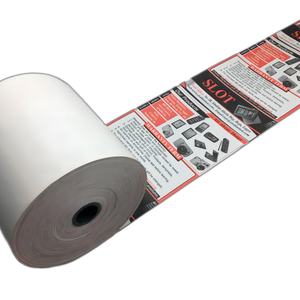 Rollo de Papel Térmico para Caja Registradora de 80mm, Capa Única, 100% Pulpa de Madera, Larga Duración, para Recibos de Cajero, POS, ATM - Product Image 4