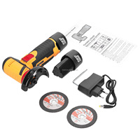 Usine OEM/ODM, vente en gros, meuleuse d'angle sans fil haute puissance 12V, 3 pouces, vitesse réglable, kit d'outils de meulage électrique pour le travail des métaux
