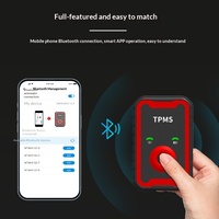 Kit d'outils TPMS, programmateur automobile sans fil 315/433 MHz, Bluetooth TPMS pour remplacement OEM de voiture, compatible avec 98 % des véhicules