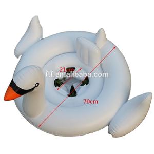 Bouée de natation gonflable Waterhan en forme de cygne pour enfants de 8 à 13 ans, 70 cm, en PVC, pour l'été, emballage inclus - Product Image 6