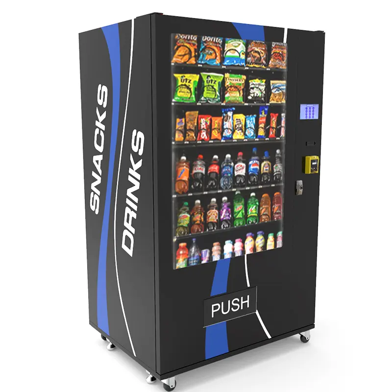 ID 확인 독일 표준 콤보 자판기 자동 음료 자판기