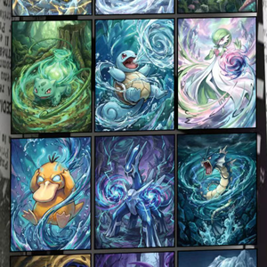 Nuovissima Stampa Artistica di Grandi Dimensioni Poke Moned Gold Art Board Mewtwo 151 Card Versione Inglese Mystery Booster Blind Box Regalo <span class=keywords><strong>da</strong></span> Collezione - Product Image 4