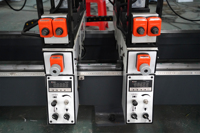 Machine à percer et à tarauder multi-rows de haute précision pour le travail du bois JIYU Z5XLBD, profondeur de perçage de 60 mm, 10-26 pièces/min