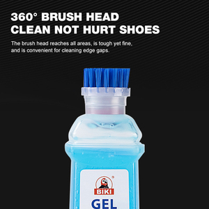 Applicateur de brosse en <span class=keywords><strong>plastique</strong></span> haute densité pour un nettoyage facile Nettoyant pour <span class=keywords><strong>chaussures</strong></span> en gel liquide pour baskets <span class=keywords><strong>Chaussures</strong></span> blanches <span class=keywords><strong>Chaussures</strong></span> de sport - Product Image 4