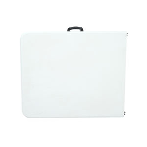 Hitree, mesa <span class=keywords><strong>de</strong></span> plástico para exteriores <span class=keywords><strong>de</strong></span> <span class=keywords><strong>resina</strong></span> blanca plegable portátil barata para banquete, salón <span class=keywords><strong>de</strong></span> bodas, fiesta, jardín, Picnic - Product Image 3