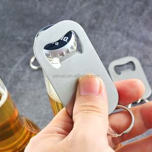 Customizable Stainless Steel Keychain <b>Bottle</b> Opener by <b>Beer</b> Custom Shape <b>Bottle</b> Opener - Product Image 6