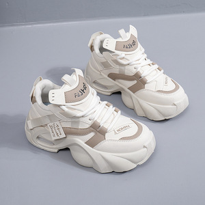 Nuevas Zapatillas Deportivas con Cordones, Estilo Casual, para Caminar, que Aumentan la Estatura, para Mujer - Product Image 1