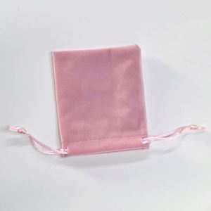 Pochette en velours 9x11cm avec cordon de serrage, sac de rangement pour bijoux, cadeaux et écouteurs, pour l'organisation et l'emballage - Product Image 5