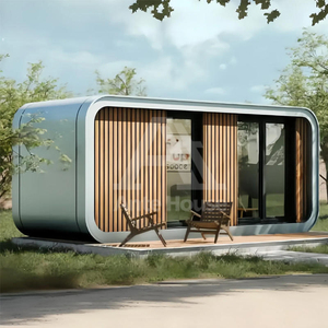 Cabane de luxe en forme de pomme avec toit isolé, résidence portable écologique pour station balnéaire montagneuse et glamping hivernal - Product Image 2