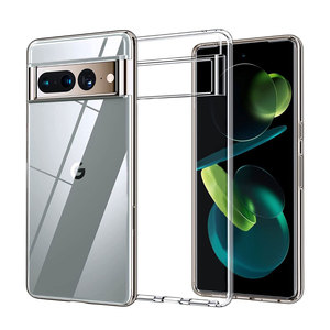 Coques <span class=keywords><strong>de</strong></span> téléphone portable en TPU souple transparent <span class=keywords><strong>de</strong></span> 2,0 mm pour Google <span class=keywords><strong>Pixel</strong></span> <span class=keywords><strong>6</strong></span> 6a Pro 7 7a Pro 8 8pro - Product Image 1