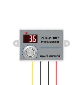 ZFX-P1007 Portable Digital Regulator Temperature Controller Governor Adjustment Meter LED Display With Sensor AC 220V Power