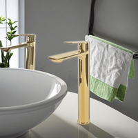 Robinet de lavabo domestique à capteur tactile, monotrou, à montage sur comptoir, à économie d'énergie, style contemporain, vente directe usine Kaiping