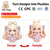 Service d'échantillonnage et de conception sur mesure pour figurines en peluche en coton PP OEM/ODM, jouets en coton doux et en peluche, jouets de collection certifiés CE CPC EN71