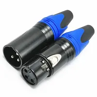 Connecteurs Jack Microphone/Canon, à 3 broches, mm, connecteur XLR
