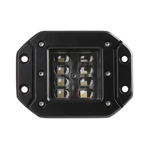 5 "הר פלאש LED עבודה אור בר Off Road 12V 24V 40W ספוט קרן LED תרמילים אור בר לרכב משאית טרקטורונים קטן led עבודה אור