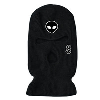 Cagoule de protection thermique, 3 trous, ouvert, couvrant entièrement le visage, isolée, cagoule en tricot, pour le ski, la chasse, travail d'entrepôt froid, livraison gratuite