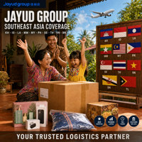 Jayud, transitaire tout-en-un de Xiamen vers la Corée du Sud et le Vietnam, avec suivi en temps réel et livraison rapide