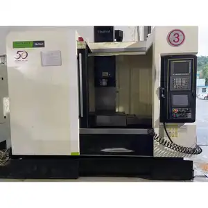 Terkomputerisasi Cina Taiwan Hartford 3 Sumbu Vertikal CNC VMC1060 Pusat Permesinan dengan Jarak Kerja 1060 dengan Sistem Fanuc