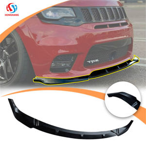 Venta al por Mayor de Fábrica Chaoshenghang Labio de Parachoques Delantero para Jeep <span class=keywords><strong>Grand</strong></span> <span class=keywords><strong>Cherokee</strong></span> Accesorios Kit de Carrocería 2015 2016 2017 <span class=keywords><strong>2018</strong></span> 2019 - Product Image 2