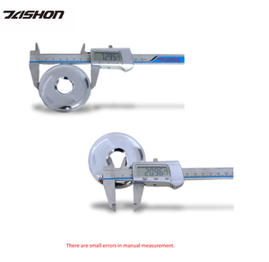 Copertura decorativa per tubo JASTON 2 pezzi coperchio decorativo per rubinetto in acciaio inossidabile <span class=keywords><strong>cromato</strong></span> - Product Image 2
