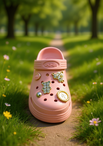 Zoccoli per Bambini Juel Taglia 22 con Spille Animate Punta Rotonda in Materiale EVA per Tutte le Stagioni - Product Image 2