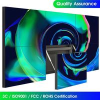Video Wall LCD de 43/46/49/55/65/75 Pulgadas con Software Gratuito y SDK OEM para Uso en Comercios y Exposiciones