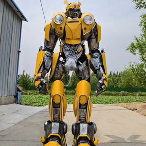 Tenues de performance super-héros Captain America et Bumblebee pour adultes, costumes de cosplay et de film <span class=keywords><strong>Spiderman</strong></span> pour Halloween, tenues d'anime unisexes - Product Image 1