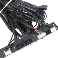 Cable para Panel Frontal de Ordenador, Doble USB 3.0 + Tipo C + Audio HD + Interruptor de Reinicio y Encendido para Panel Frontal de Ordenador