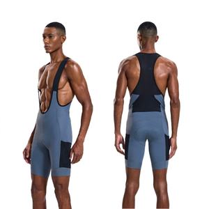 Cuissard de cyclisme homme 2025 à 4 poches, été, 7 heures, pour vélo de route italien, équipe pro, anti-éclaboussures, YKK, Spandex/Nylon, séchage rapide - Product Image 1