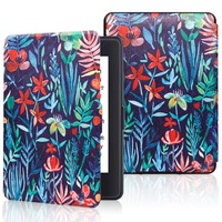 Étui de protection Moni Smart Design de luxe multicolore en TPU+PC pour liseuse Kindle Paperwhite 4/5/6 – Housse de tablette durable, moule exclusif