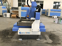 Mini routeur CNC d'occasion CA-4040 4040, 3 axes, gravure par pantographe, système de contrôle DSP, moteur pas à pas