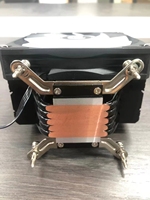 Kipas Pendingin CPU RGB 120mm Grosir, Pendingin Udara 5 Heat Pipe, Pendingin Prosesor Intel LGA2011 1200 1700 115X AM4, Heatsink
