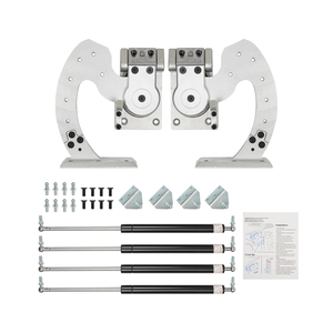 TECHTONGDA Universal Lambo Door Kit - 90 Degree Vertical Scissor Door Conversion Hinge Set
