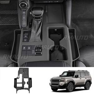 Para Toyota Prado LC250 2024+ (Volante a la Izquierda) - Panel de Silicona para Palanca de Cambios y Consola Central - Accesorios de Silicona Antideslizantes - Product Image 2