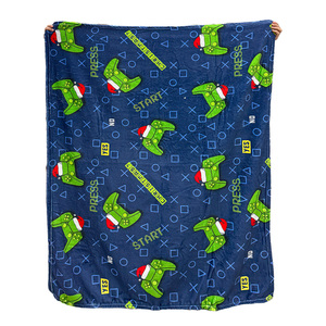 Cá Nhân Chăn Đa-Màu Sắc Thiết Kế Kỹ Thuật Số In Lông Cừu Chăn Cá Nhân <span class=keywords><strong>Flannel</strong></span> Chăn - Product Image 3