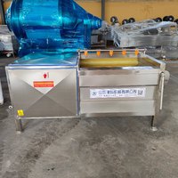 Industriële aardappel schilmachine borstelwas- en schilmachine voor chips productielijn